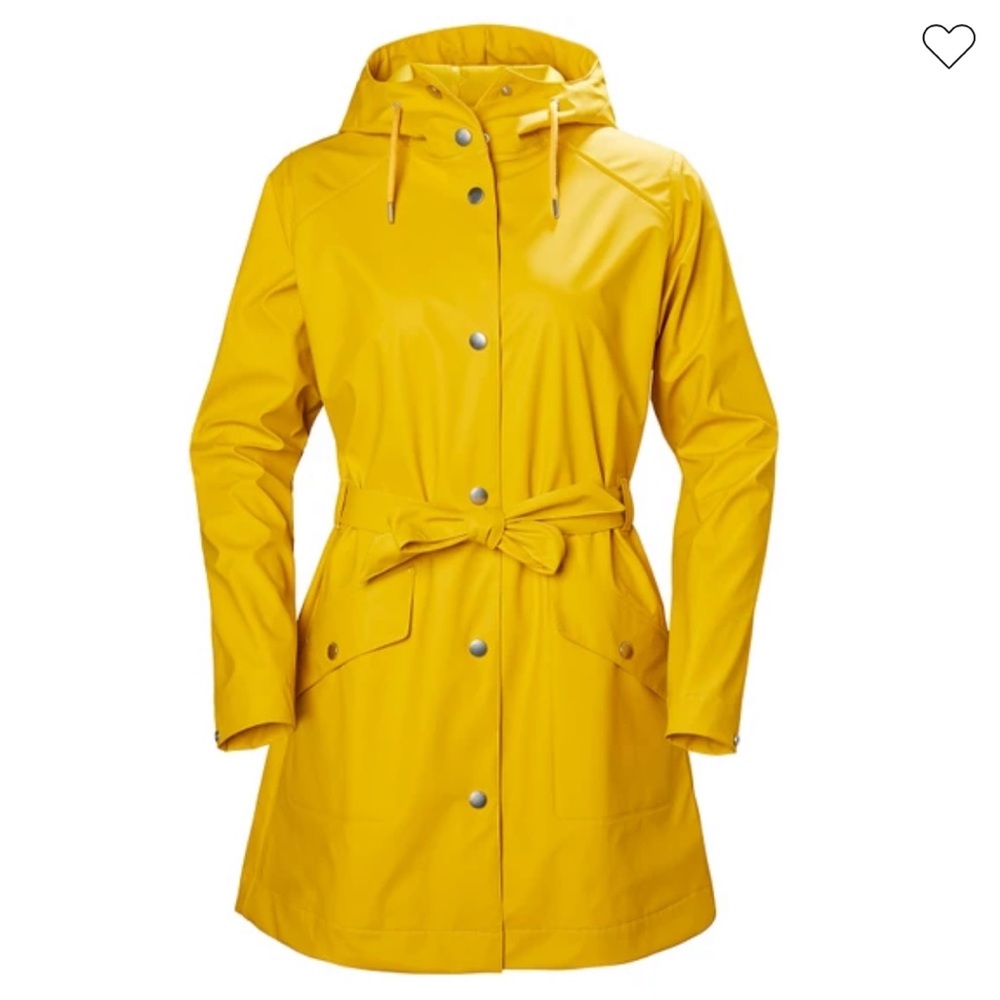 NWT Helly Hansen Yellow Raincoat